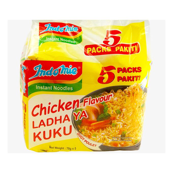 Indomie Chicken noodles — 5 × 70 g